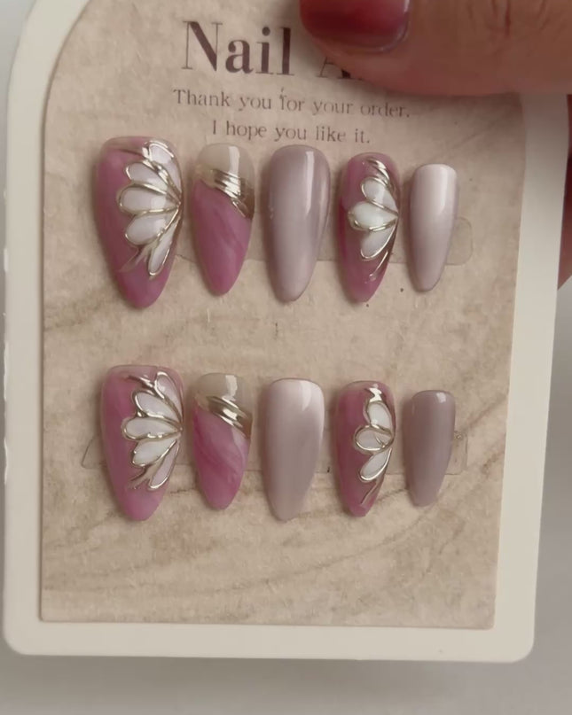 Petal Bloom Press-On Nails