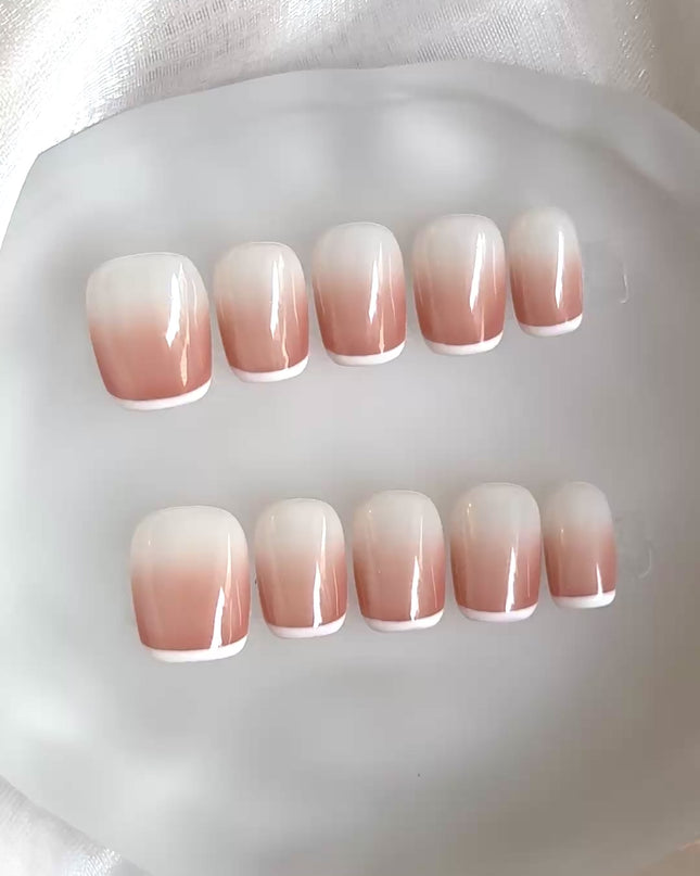 Short Ombré Press on Nails