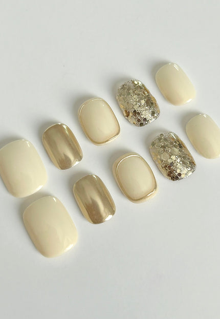 Gold Luxe Press On Nails