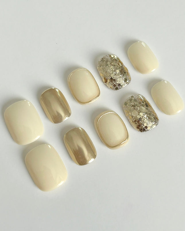 Gold Luxe Press On Nails