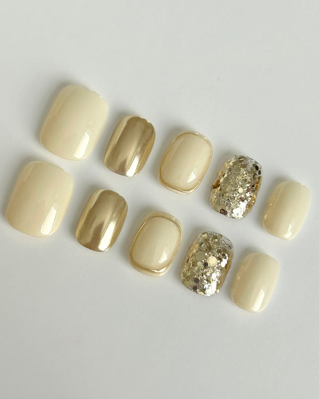 Gold Luxe Press On Nails