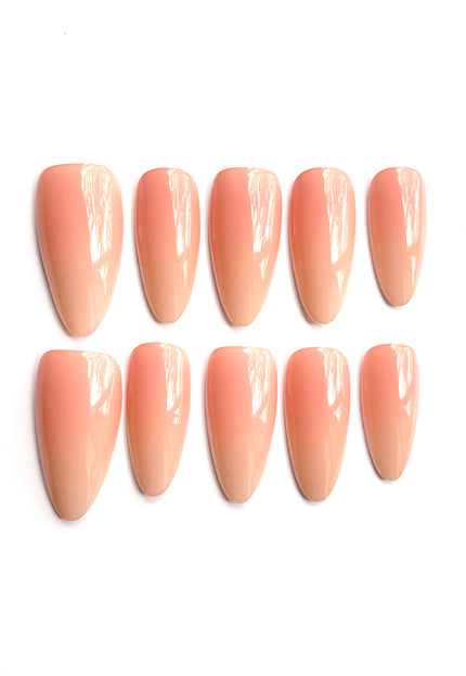 Nude Ombre Press On Nails