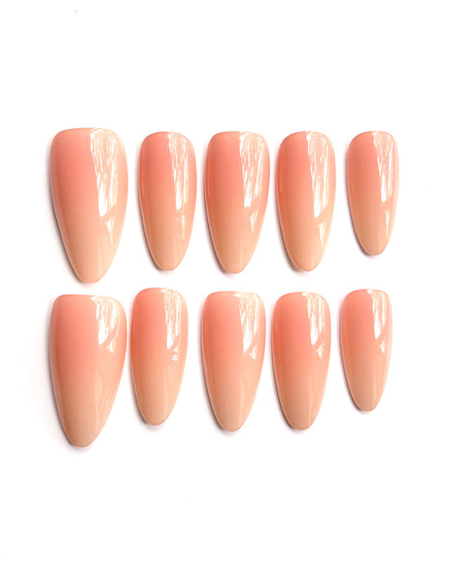 Nude Ombre Press On Nails