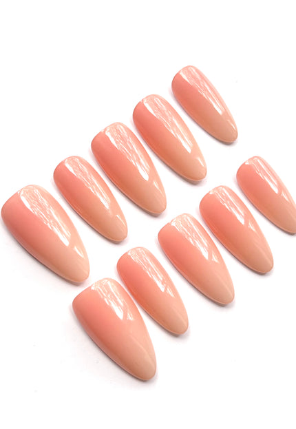 Nude Ombre Press On Nails
