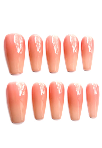 Pink Ombre Press On Nails