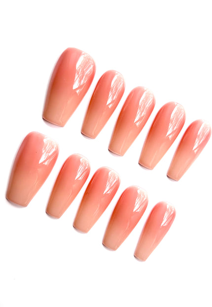 Pink Ombre Press On Nails