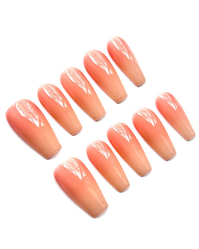 Pink Ombre Press On Nails