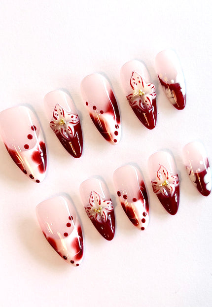 Blooming Gel Press on Nails