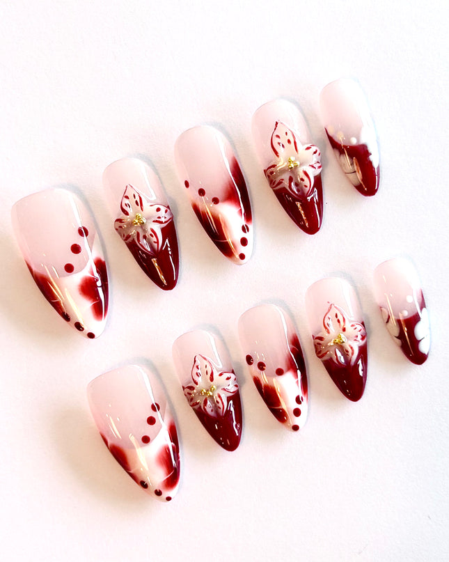 Blooming Gel Press on Nails