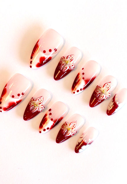 Blooming Gel Press on Nails