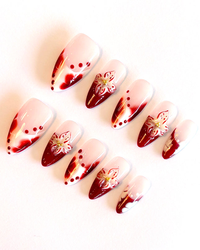 Blooming Gel Press on Nails