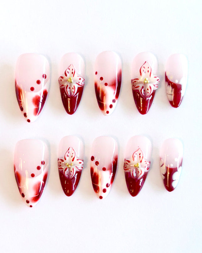 Blooming Gel Press on Nails