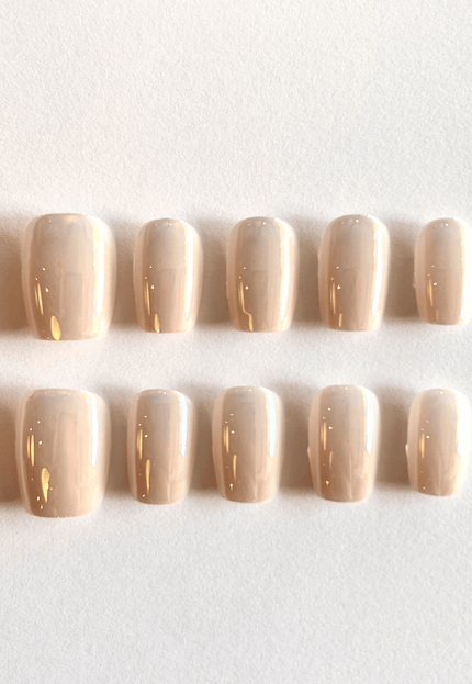 Nude Pearl Press on Nails