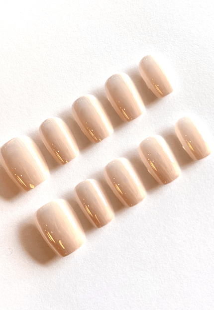 Nude Pearl Press on Nails