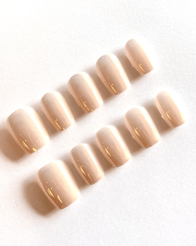 Nude Pearl Press on Nails