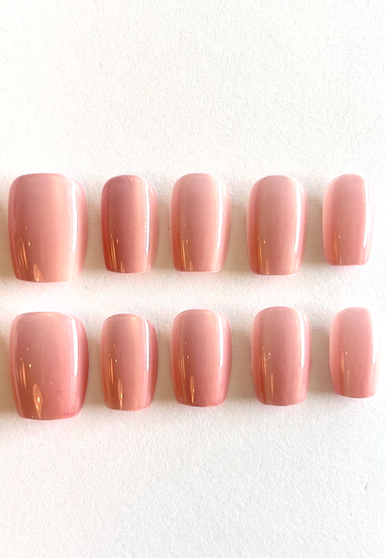 Rose Pink Ombré Press on Nails