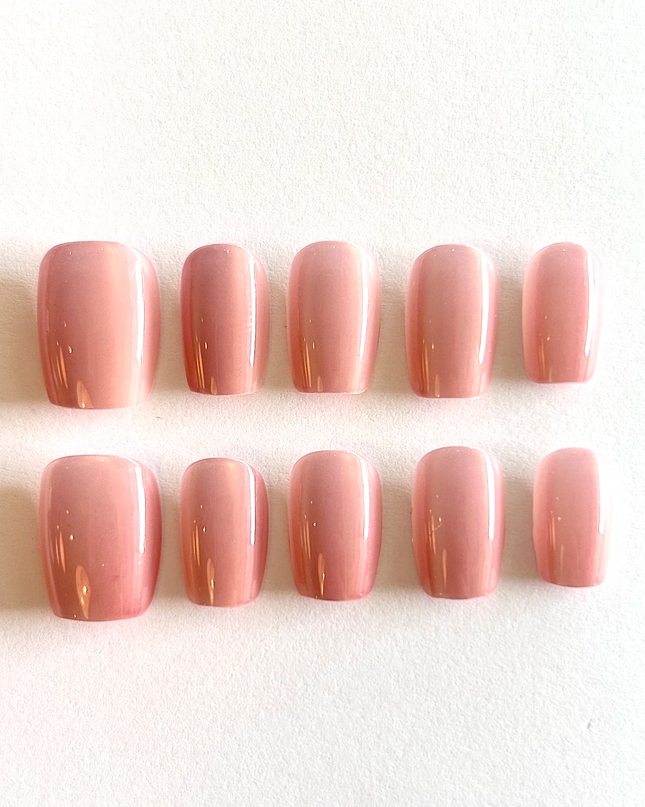 Rose Pink Ombré Press on Nails