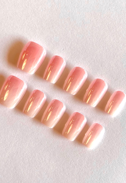 Nude Pink Ombré Press on Nails