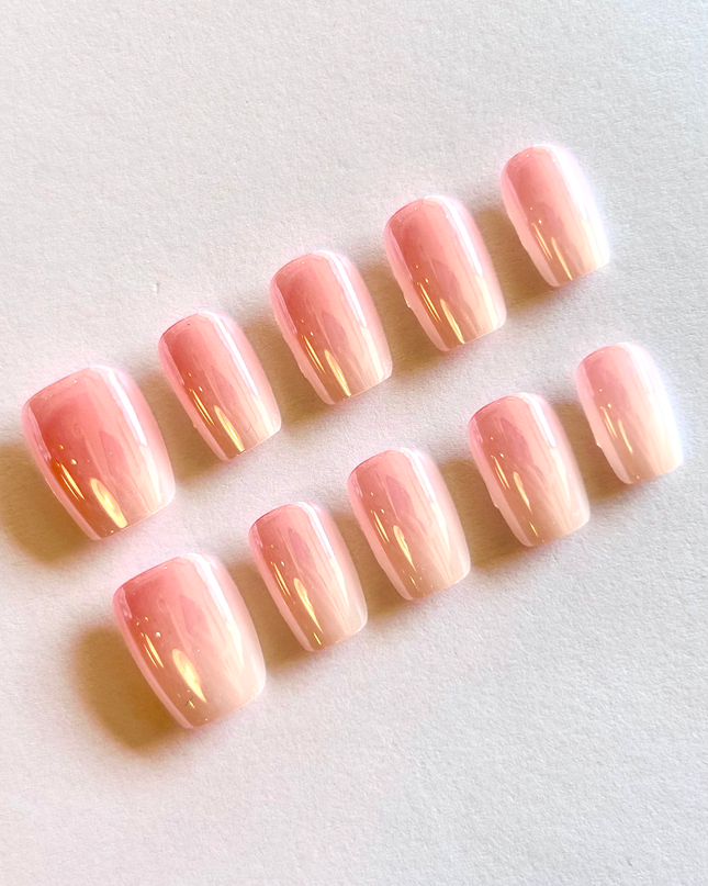 Nude Pink Ombré Press on Nails