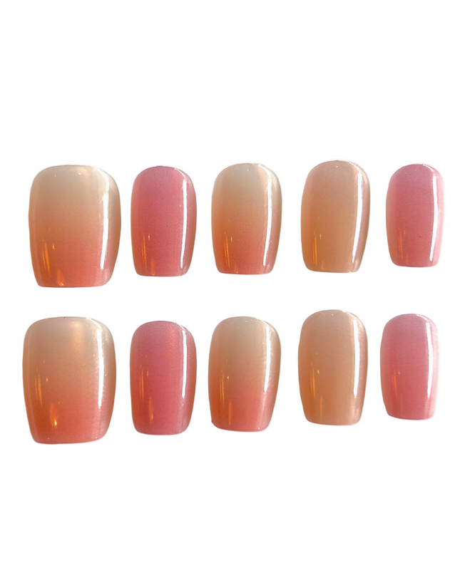 Pink Ombré Press on Nails
