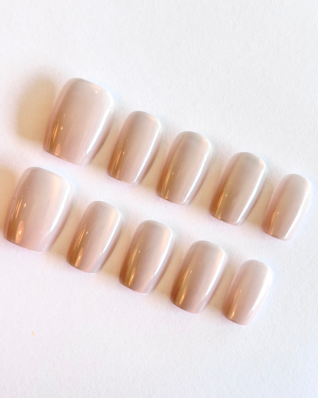 Nude Press on Nails