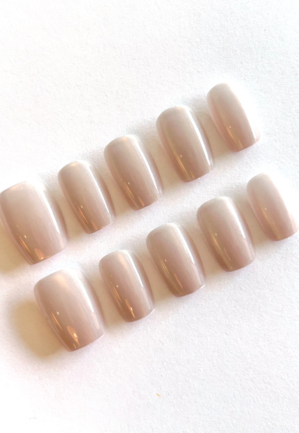 Nude Press on Nails