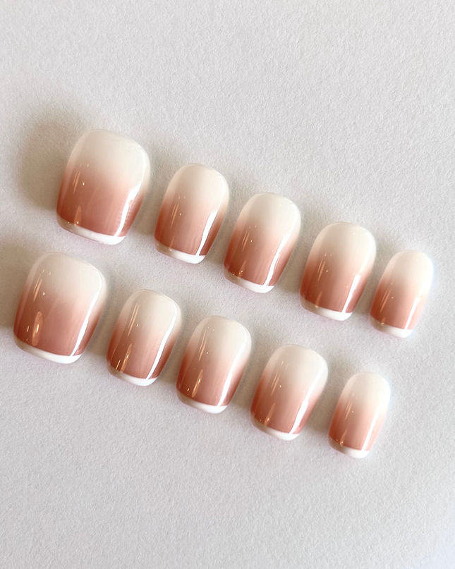 Short Ombré Press on Nails
