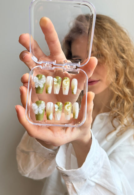 Butterfly 3D Press On Nails