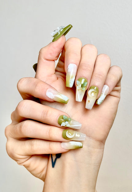 Butterfly 3D Press On Nails