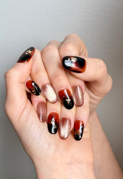 Molten Ember Press-On Nails