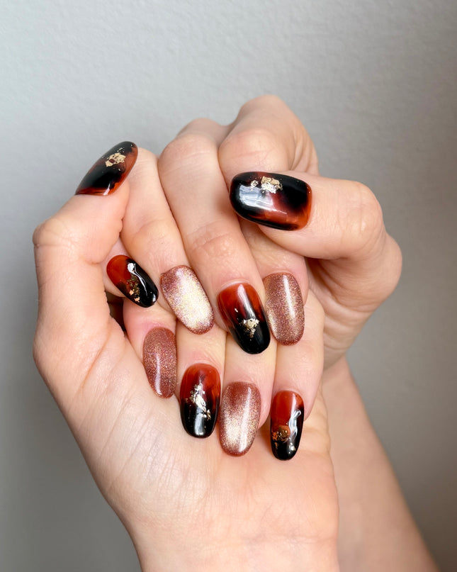 Molten Ember Press-On Nails