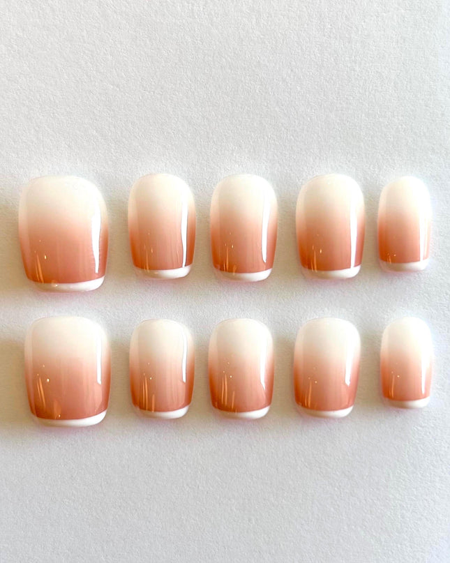 Short Ombré Press on Nails