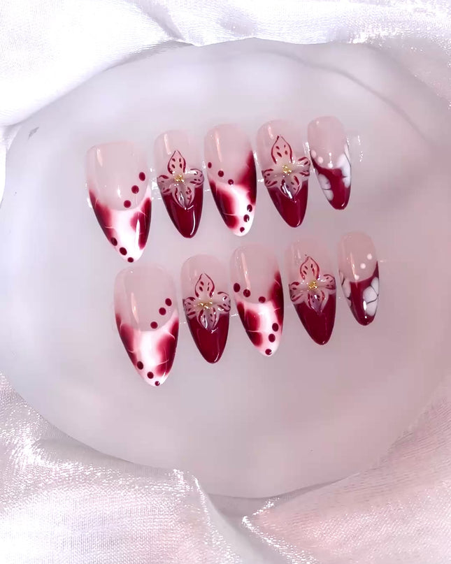 Blooming Gel Press on Nails