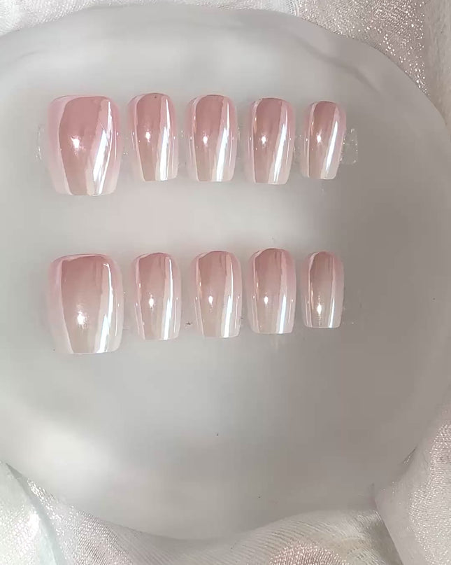 Nude Pink Ombré Press on Nails