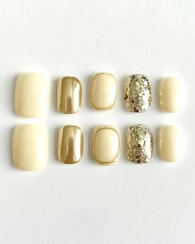 Gold Luxe Press On Nails