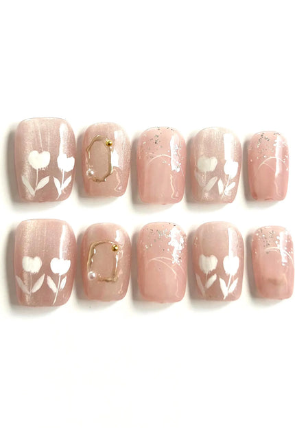 Blush Lily Press-On Nails