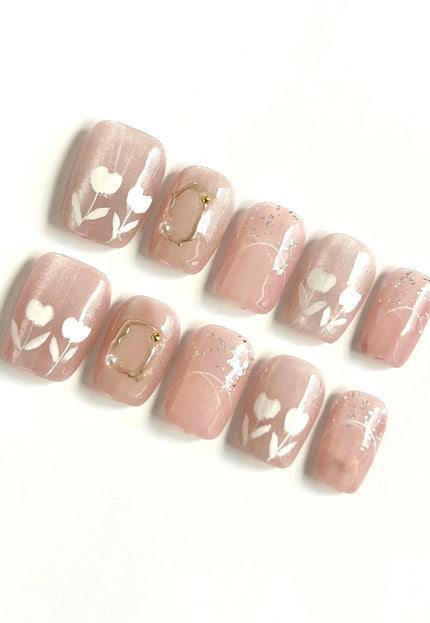 Blush Lily Press-On Nails
