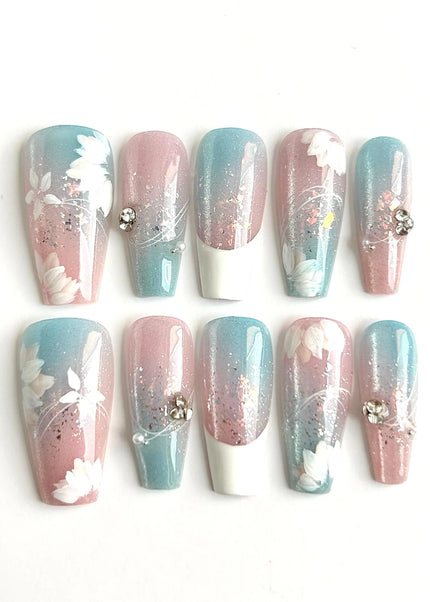 COFFIN PRESS ON NAILS