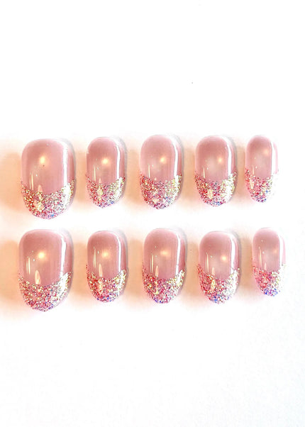 ROUND PRESS ON NAILS