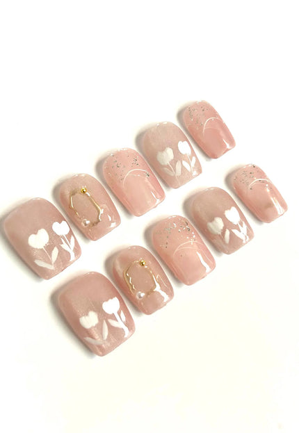 Blush Lily Press-On Nails