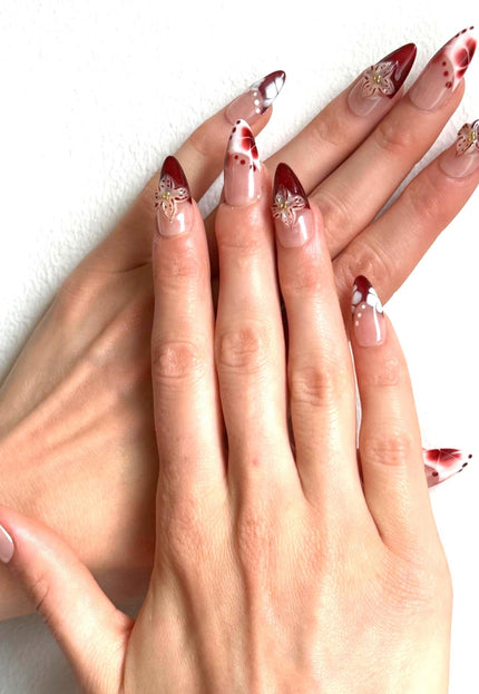 Blooming Gel Press on Nails