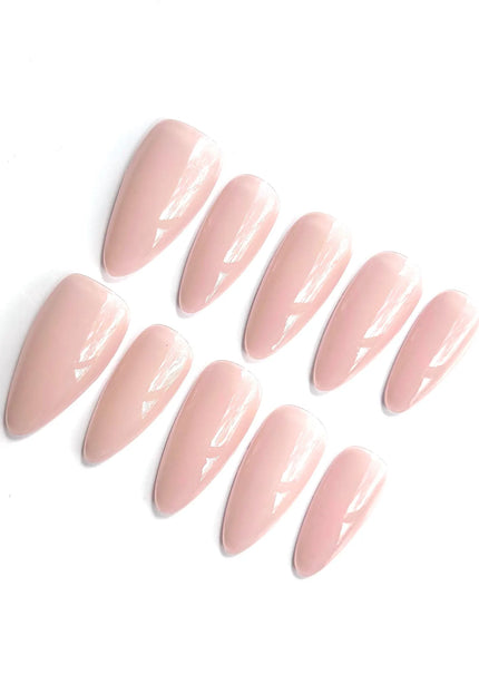 Nude Almond Press On Nails