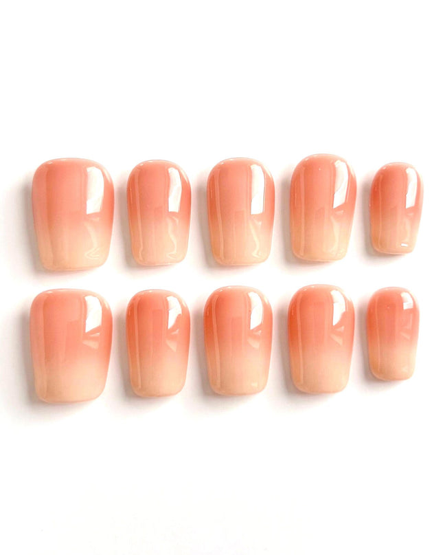 Nude Ombre Press On Nails