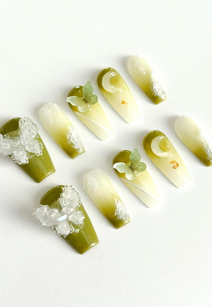 Butterfly 3D Press On Nails