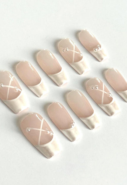 Ballet Slipper Press On Nails