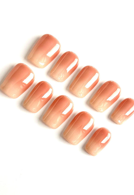 Nude Ombre Press On Nails