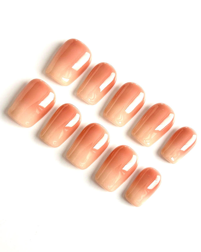 Nude Ombre Press On Nails