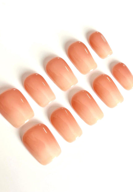 Nude Ombre Press On Nails