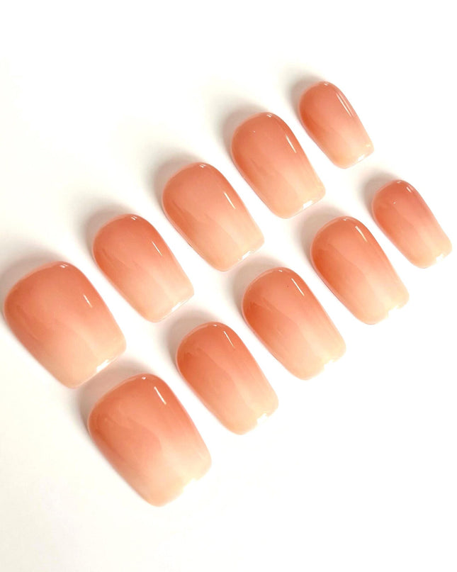 Nude Ombre Press On Nails