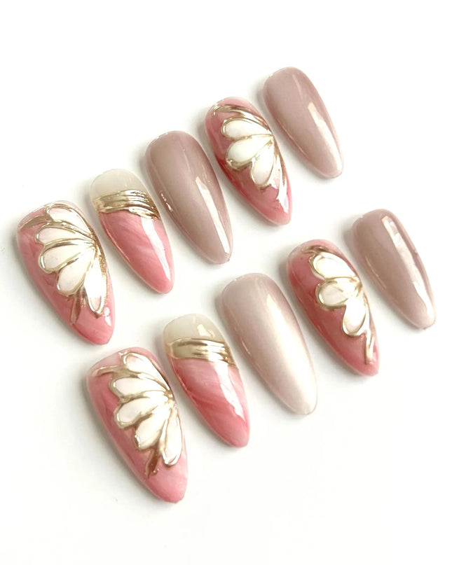 Petal Bloom Press-On Nails